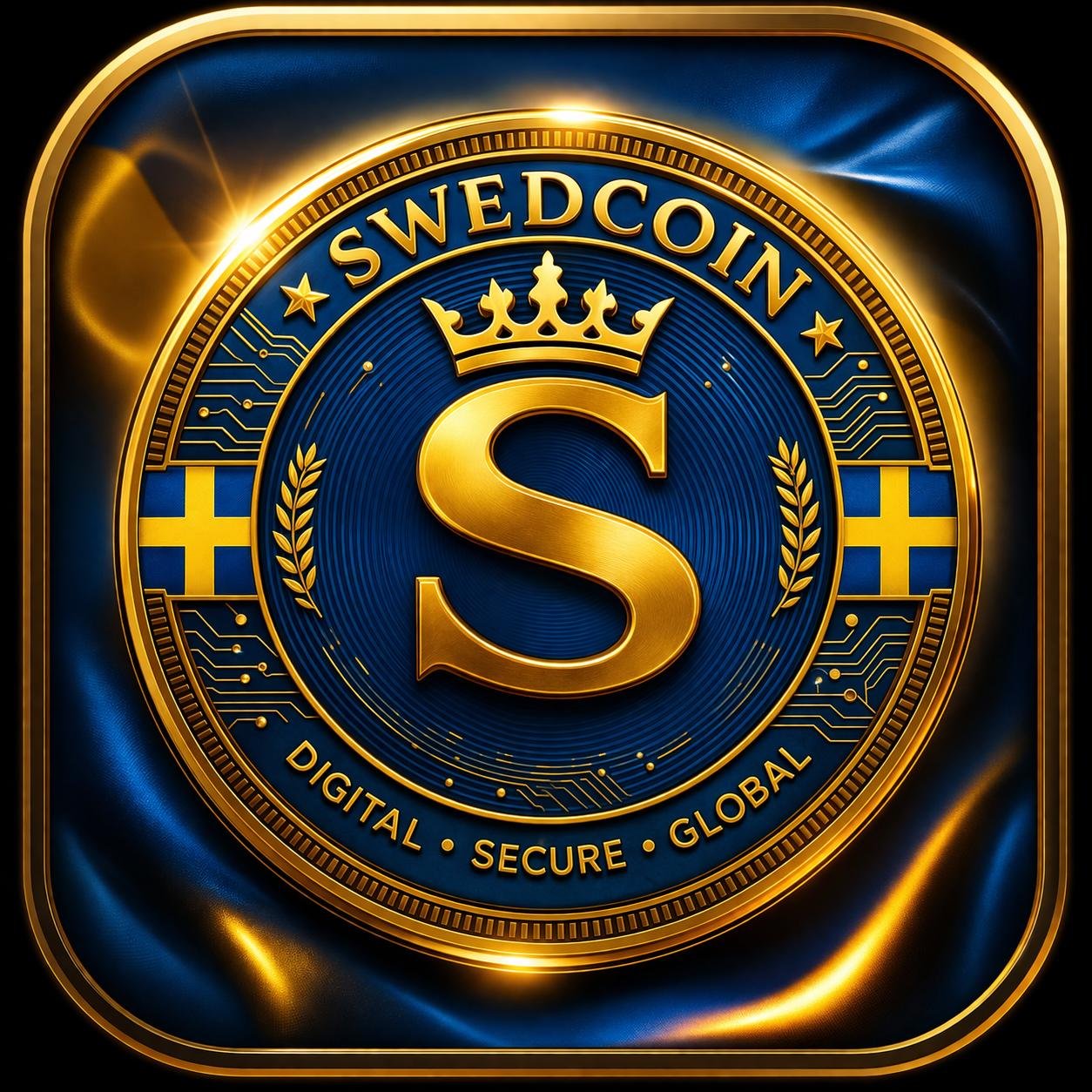 SwedCoin Logo